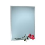 Inter-Lock SSS Frame Mirror 460mm Wide x 610mm Height with Vinyl Backing 10-0600-V1824