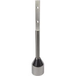 Adjustable Toilet Partition Leg - Rebated Shaft Foot Assembly 110-Series