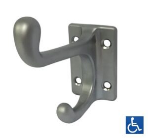 Dual Coat Hook Satin Finish