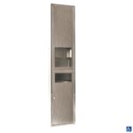 Paper Towel Dispenser, Hand Dryer & Waste Unit ML_ECLIPSE_3N1REC_D