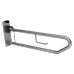 GRAB RAIL – TOILET DROP DOWN WITH TOILET ROLL HOLDER 800 X 300 MM JDM-GDD-TRH