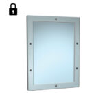 Front Mounting Framed Mirror  (Torx vandal resistant screws) 305x406x16 10-105-14