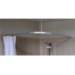 Shower Curtain Track 'L' Shaped - 1600mm x 1600mm - SCT_1600X1600MM
