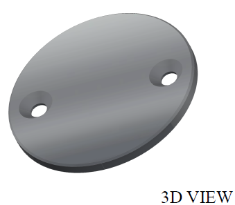 18mm Round Head Channel - End Cap - Image 2