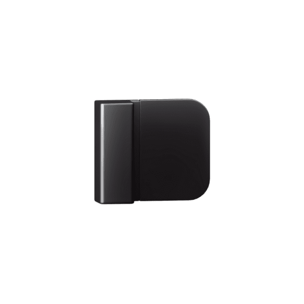 101C Concealed Designer Black Door Bumper