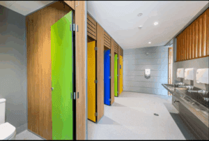 Increased Privacy 2000mm Divisions and Doors